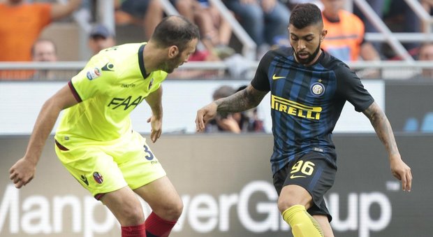 Inter-Bologna 1-1: Kondo sbaglia, Perisic rimedia e si vede Gabigol