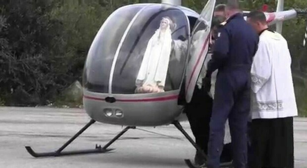 Cardito in festa per la Madonna di Fatima: arriverà in elicottero al Parco Taglia
