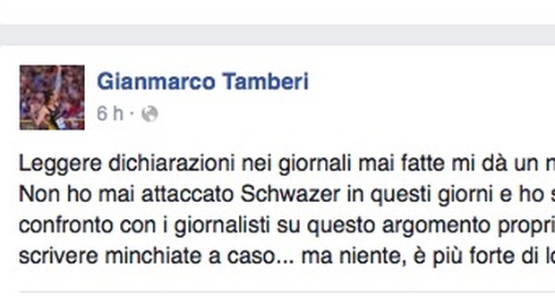 Rio 2016, Tamberi commenta la sentenza Schwazer poi lo nega su facebook. Ma c'è l'audio delle sue parole