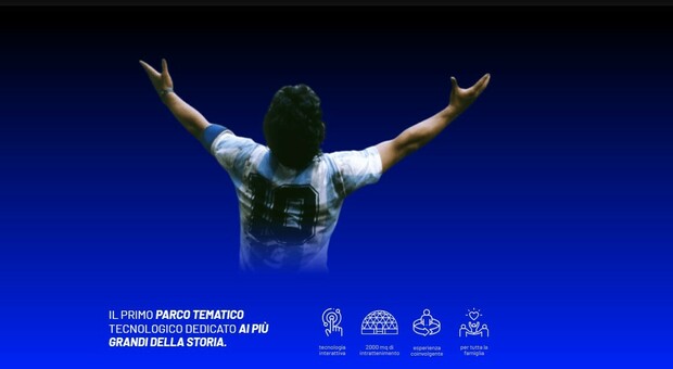 La nuova immagine di Maradona per l'evento Diego Vive