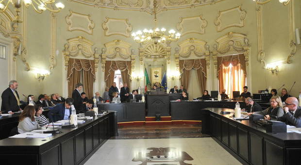 Il consiglio comunale a Palazzo Carafa