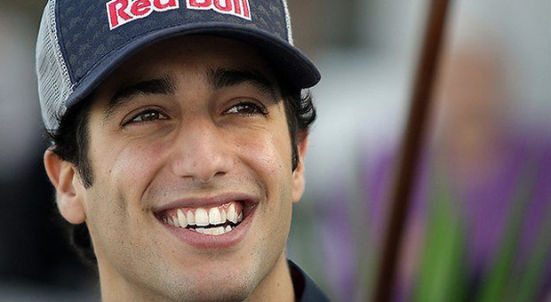 L'australiano prima guida della Red Bull Daniel Ricciardo