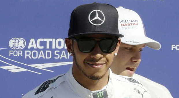 Lewis Hamilton e Bottas a Monza