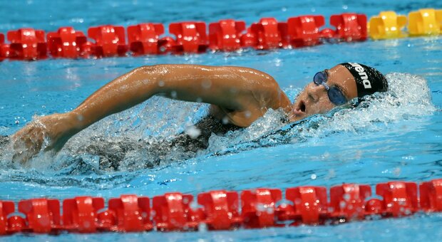 Simona Quadarella, la romana regina d'Europa cede il passo alle nuotatrici Usa nella finale dei 1.500