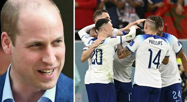 Inghilterra fuori dai Mondiali, il principe William ringrazia la nazionale: «Orgoglioso di voi»