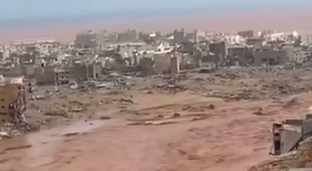 Inondazioni in Libia. «I dispersi sono circa 6.000, la situazione a Derna è catastrofica»