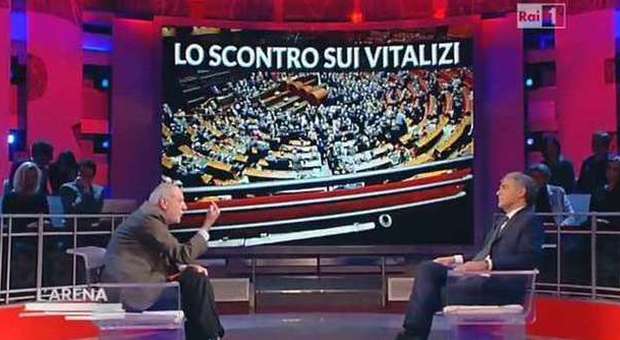 Giletti si scusa dopo la lite in tv con Capanna: «Ho esagerato. Ma fiero del mio populismo»