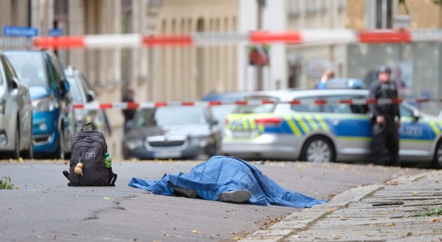 immagine Germania, sparatoria davanti a una Sinagoga: almeno due morti ad Halle