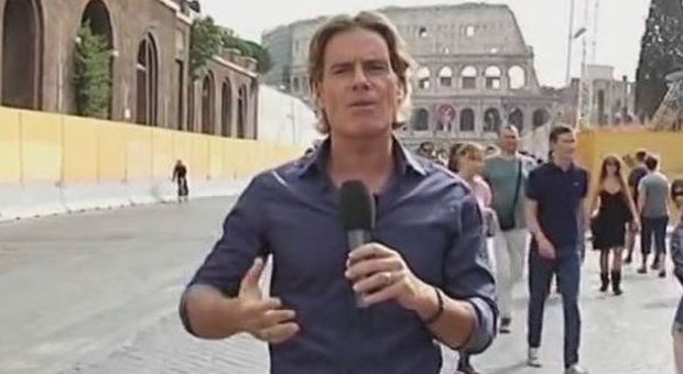 Jimmy Ghione di Striscia la notizia aggredito a Roma: picchiato da 4 persone insieme ai suoi due operatori