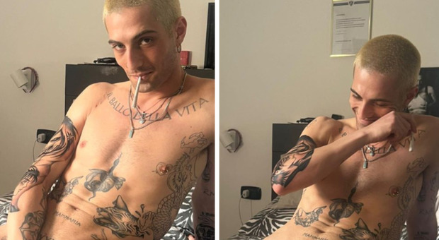 Damiano dei Maneskin nudo su Instagram: «Il tour è finito, ora fumerò canne tutto il giorno»
