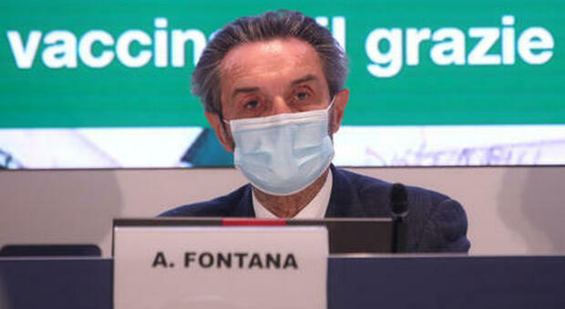 La Lombardia resta in zona bianca, Fontana: «Confermata l'efficacia della campagna vaccinale»