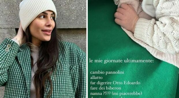 Ludovica Valli, vita da mamma: «Cambio pannolini, allatto e non dormo. Quest'anno niente fashion week». Lo sfogo dell'influencer