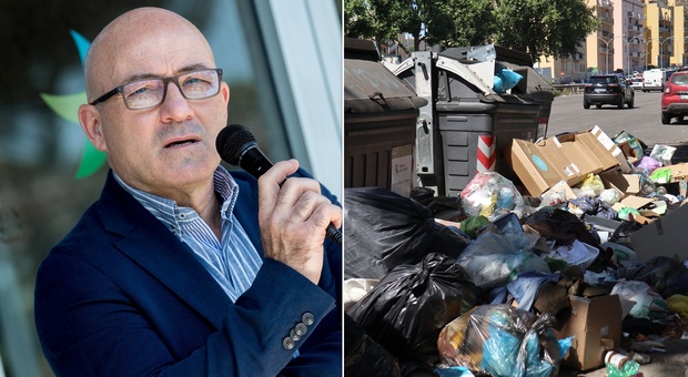 Emergenza rifiuti a Roma, Cingolani: «Il Campidoglio ci ha chiesto una settimana in più»