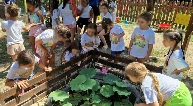 Materdei, al Giardino degli Scalzi campus ecologico con 80 bambini del centro storico
