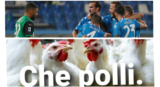 Sassuolo-Napoli è last minute: «Siamo una squadra di polli»