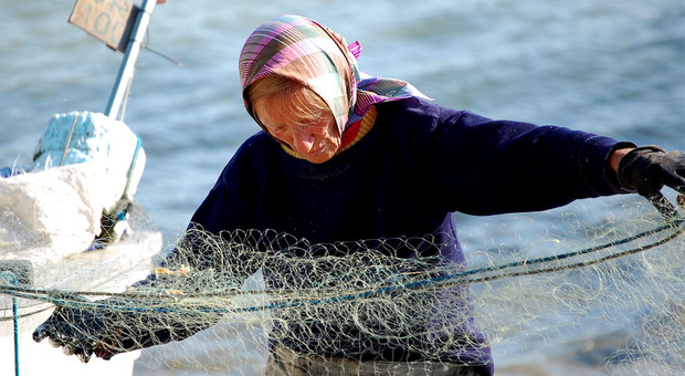 Anna Maria, la sposa del mare. Va a pesca da 78 anni