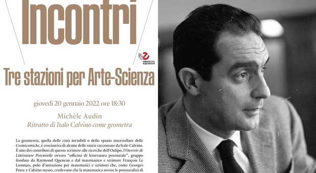 Ritratto di Italo Calvino come geometra, l'incontro giovedì al Palazzo delle Esposizioni