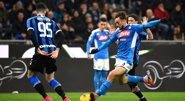 Napoli, Fabian sbanca San Siro: 1-0 all'Inter, azzurri formato coppe