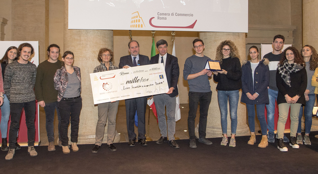 Roma, dalla scuola al lavoro, la Camera di Commercio premia i progetti degli studenti
