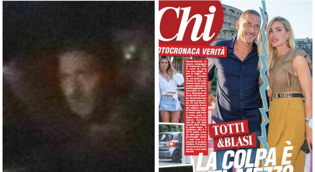 In esclusiva su Chi le foto che confermano il flirt tra Francesco Totti e Noemi: lui resta per diverse ore a casa di lei, accompagnato in macchina da un amico