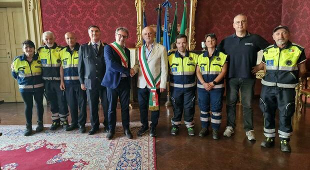 L'incontro della rappresentanza di Cava de' Tirreni con il sindaco di Faenza