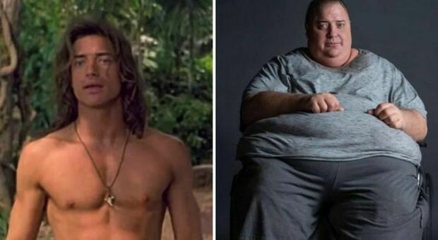 Brendan Fraser, la dieta drastica: così l'attore premio Oscar è ingrassato fino a pesare136 chili per The Whale