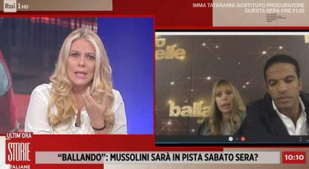 Alessandra Mussolini in lacrime dopo la caduta a Ballando: «Perdo ancora sangue»
