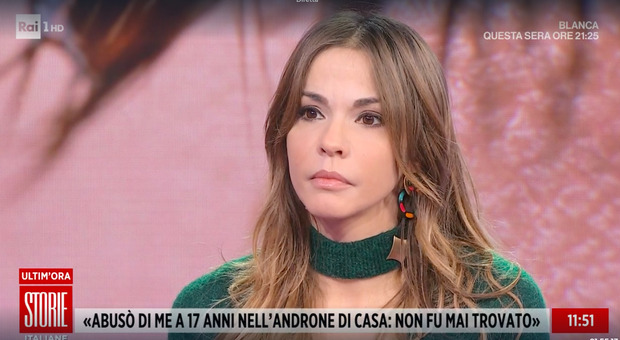 Sara Manfuso choc a Storie Italiane: «Abusata a 17 anni nell'androne di un palazzo»