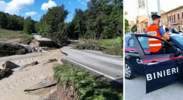 Alluvione, riapre la strada provinciale che collega Sassoferrato al Pesarese