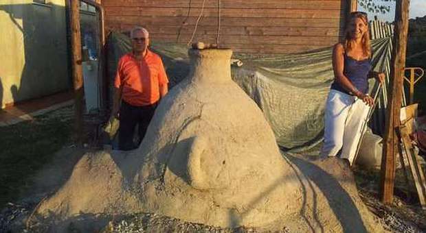 Ricostruita e funzionante a Fonte di Mare la fornace in uso al popolo dei Piceni