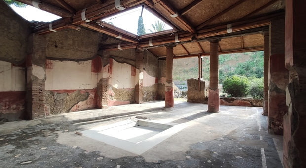 Parco archeologico di Ercolano, apre al pubblico la «Casa della Gemma»
