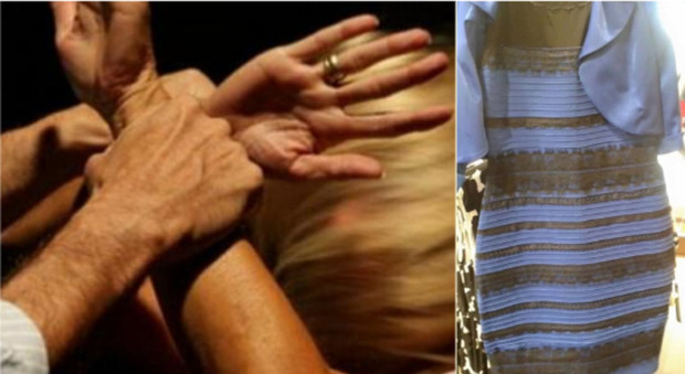 Tenta di uccidere la moglie dopo 11 anni di violenze: la suocera di lui lanciò il trend dell'abito nero e blu (o bianco e oro)