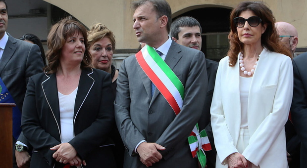Barbara Degani, Massimo Bitonci e Patrizia Impresa