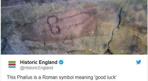 Simbolo fallico del 200 DC ritrovato sul Vallo di Adriano: per i romani non aveva un significato volgare