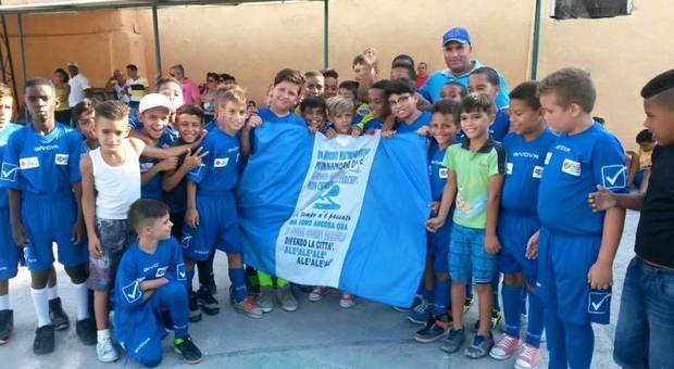 Da Napoli a Cuba il sogno del calcio: un progetto per i bimbi dell'Avana