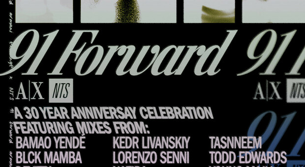 A|X Armani Exchange festeggia 30 anni: al via campagna "91 forward" con la piattaforma radiofonica Nts