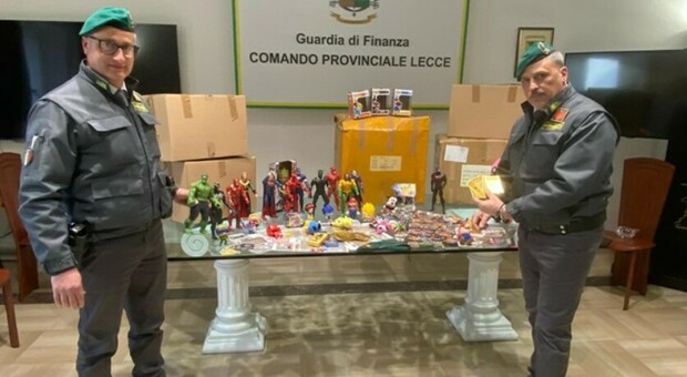 Super Mario, Hello Kitty e Pokemon: sequestrati 140mila giocattoli contraffatti a Lecce