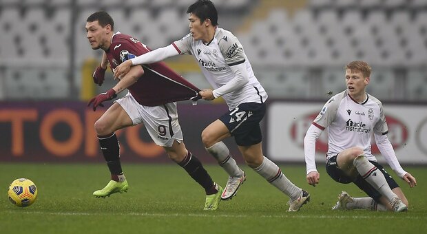 Torino-Bologna, vince la paura di perdere: 1-1, in gol Verdi e Soriano