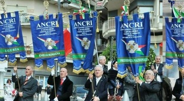 Franco Gabrielli e Riccardo Muti alla giornata della Bandiera Italiana