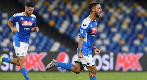Napoli, cresce la giostra del gol: con Politano, 16 azzurri a segno