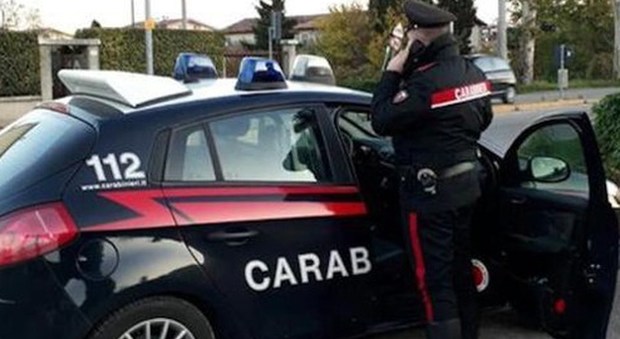L''intervento è stato effettuato dai carabinieri