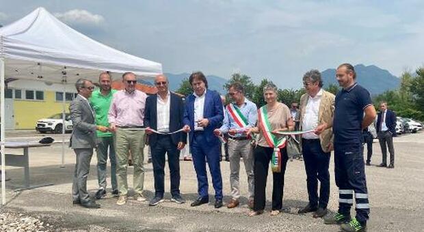 Imprese:Bini, inaugurate opere da 1mln in zona industriale Alto Friuli