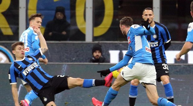 Inter-Napoli 0-1, decide un gol di Fabian Ruiz