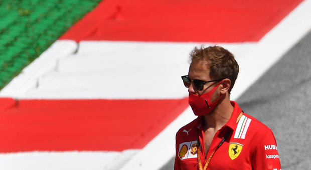GP Austria, la Ferrari di Vettel fuori dalla Q3