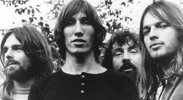 I Pink Floyd in una vecchia immagine