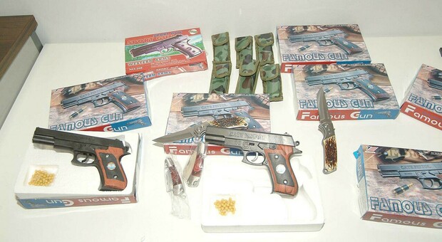 Armi-giocattolo: foto d'archivio