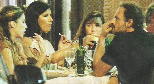 Pamela Prati e il fidanzato Francesco a cena con Fabio Troiano