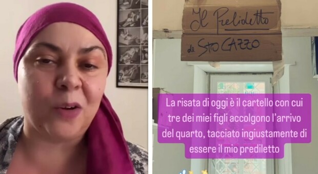 Michela Murgia, in ospedale spunta il cartello dei "figli dell'anima": «Il prediletto de sto ca**o». Lei risponde così