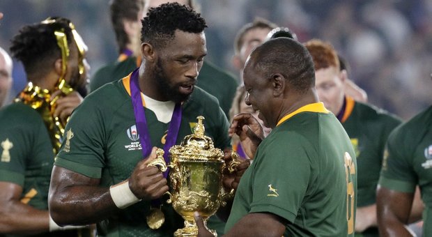 Gioia e orgoglio Springboks per il trionfo ai Mondiali: «Abbiamo vinto per 57 milioni di sudafricani»