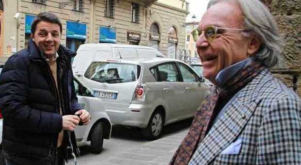 Renzi incontra Della Valle a Firenze, si parla di stadio, ma anche di governo